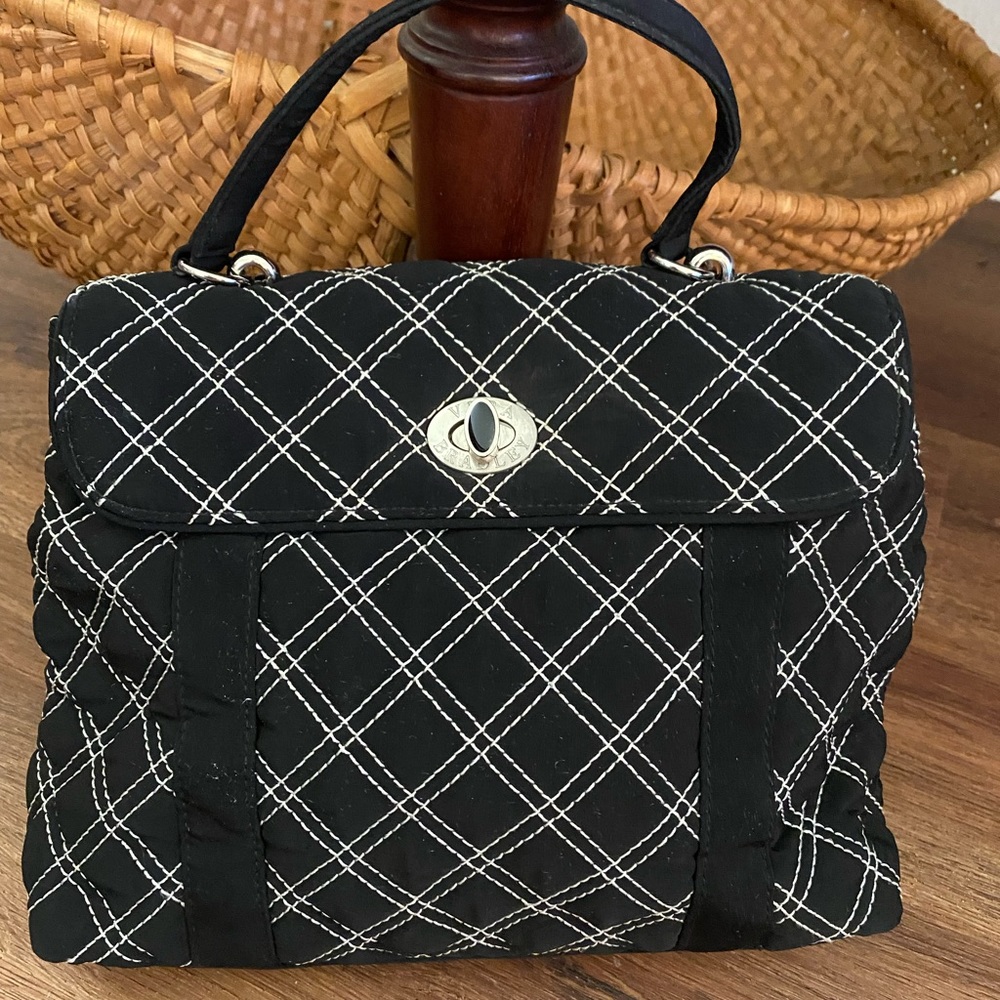 Vera Bradley Black & White Satchel